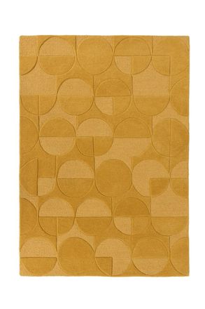 Flair Rugs Alfombra de lana ocre 160x230cm