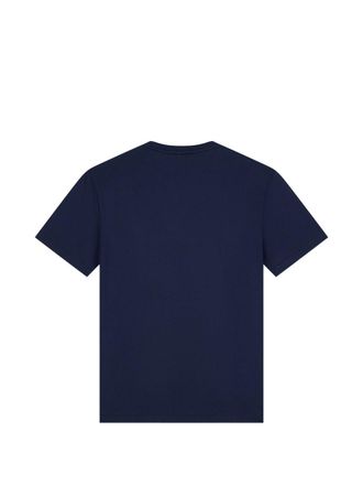 Emporio Armani Logo-Print Cotton T-shirt - Navy
