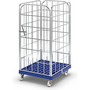 OEM Contenedor Rodante Con Tablero Rodante De Pl&aacute;stico Por 4 Lados