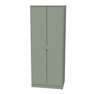 Welcome Furniture Harare Ready Assembled Wardrobe with 2 Doors - Reed Green - Welcome Furniture | TJ Hughes
