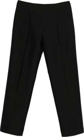 Toteme Black Slim Flat Front Pant