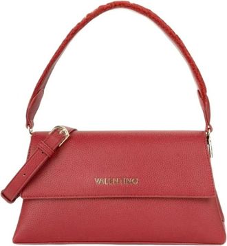 Mario Valentino Polar Flap Bag - Dames - Tassen - Rood - Maat: ONE Size Zijde