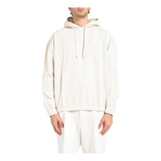 HUGO BOSS Hugo, Hoodies, male, White, Size: XL Sweatshirts