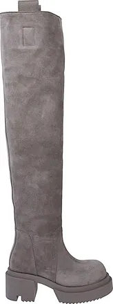 Rick Owens Suede Leather Boots-Donna
