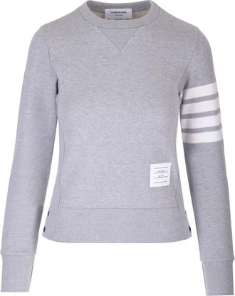Thom Browne 4 Bar Stripe Crewneck Sweatshirt