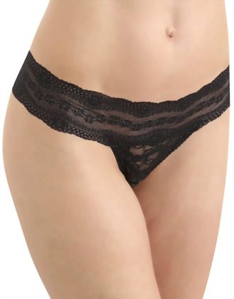 Wacoal Lace Kiss Thong Panty In Night