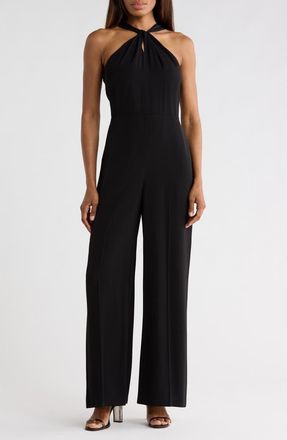 Theory Twist Bodice Ottoman Jumpsuit in Black at Nordstrom Rack, Size 00