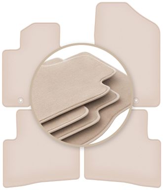 OEM Alfombrillas Premium Beige Para: Hyundai Tucson Iii Suv 2015