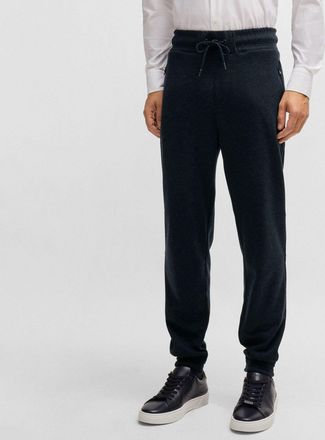 HUGO BOSS Heren Boss P-Lamont 290 regular fit trainingsbroek in donkerblauw