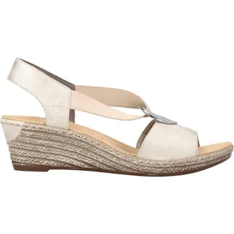 Rieker Womens Fanni Slingback Sandals In Beige