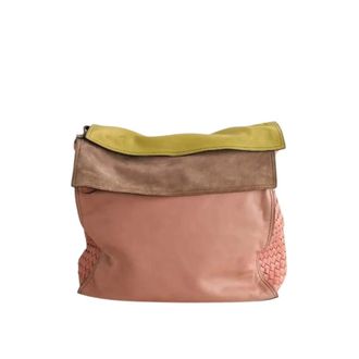 Bottega Veneta Pre-owned Shoulder Bag - Dames - Pre-owned - Roze - Maat: ONE Size Leer