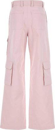 Gucci Womens Cotton Cargo Pants Pink