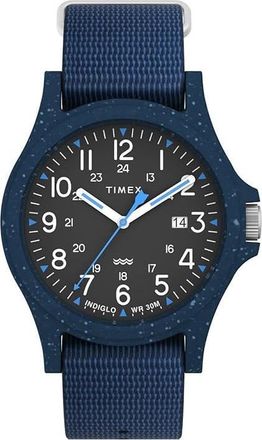 Timex Reclaim Ocean Recycled Fabric Mens Watch