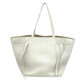 Celine Pre-owned Tote Bags, female, White, Size: ONE SIZE Pre-owned Vintage Tote Bag