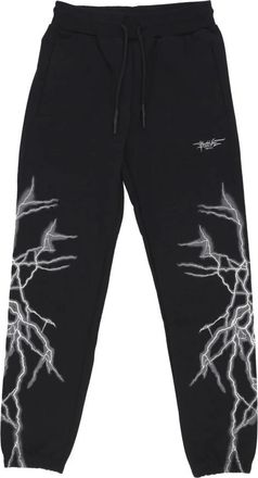 Phobia Archive New Lightning Pant - Heren - Sweatpants - Zwart - S - Katoen - Broeken