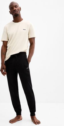 BOSS Mens Waffled pyjama joggers