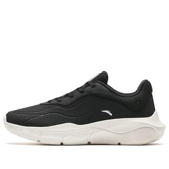 Anta (WMNS) ANTA Running Shoes Black with White Mini Logo 922347792-5