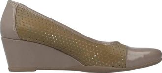 Stonefly Patent/Nappa Wedges voor vrouwen - Dames - Sleehakken - Groen - 38 EU - Schoenen
