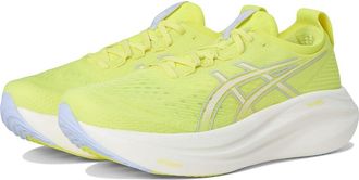 Asics GEL-Nimbus 27 Mens Running Shoes Citron/Cream : 11.5 D - Medium, Textile