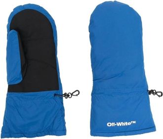 Off-white Bounce Ski Wanten Handschoenen - Heren - Handschoenen - Blauw - ONE Size - Polyester - Accessoires
