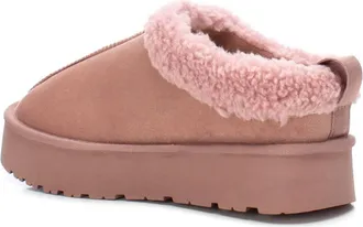 Xti Womens Winter Suede Slippers 142185, Black