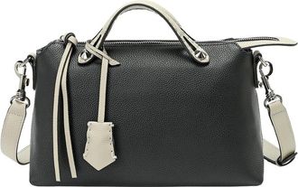 Tiffany & Fred Pebbled Leather Top Handle Satchel