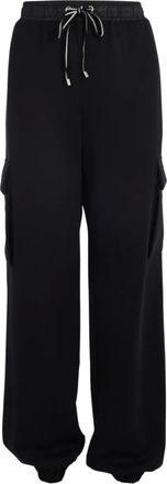 Lorena Antoniazzi Cargo con coulisse - Nero