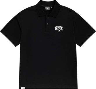 New Balance Classic Polo Tee Asia Sizing Black 5FD25363-BK
