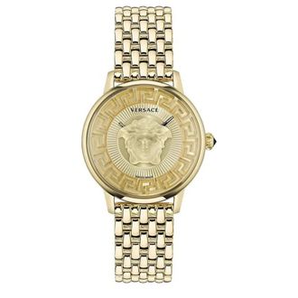 Versace Medusa Alchemy - Dames - Horloges - Geel - ONE Size - Accessoires