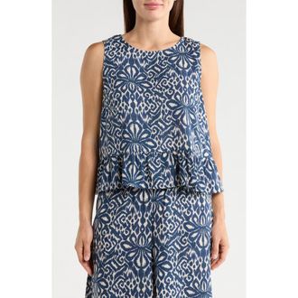 Vince Camuto Sleeveless Peplum Top in Oceanside at Nordstrom Rack, Size X-Small