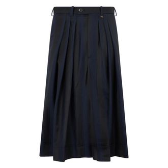 Vivienne Westwood Gonna in lana con volant - - Skirts - Donna - Nero - S