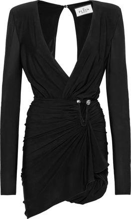 Philipp Plein Korte Jurk - Dames - Feestkleedjes - Zwart - S - Kleedjes