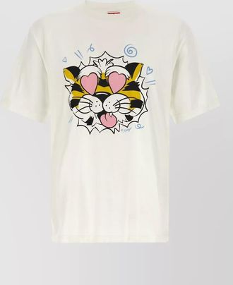 Kenzo oversized cotton wild tiger t-shirt