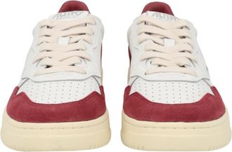Autry Medalist Low Suede Leather Sneakers