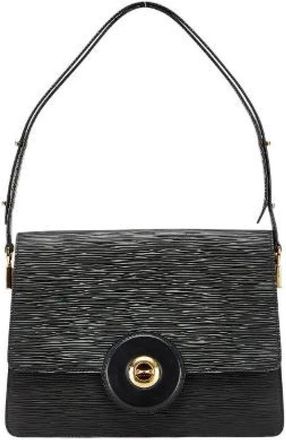 Louis Vuitton Pre-owned Shoulder Bags, female, Black, Size: ONE SIZE Pre-owned Freelance Epi Leather Shoulder Bag