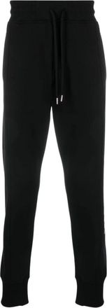 Versace Jeans Couture Zwarte Aw 23 Heren Trainingsbroeken - Heren - Sweatpants - Zwart - XL - Broeken