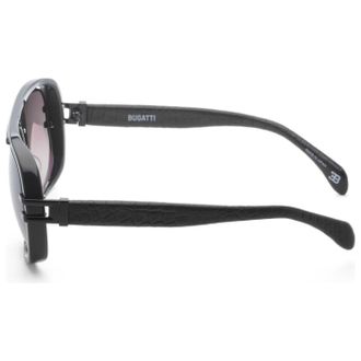 Bugatti 07GRYBK PVD Black & Grey Sunglasses - Black