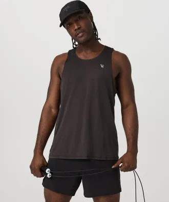Vuori Clothing Sleeveless Terrain Tank Top | Carbon | Medium