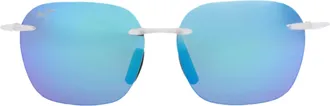 Maui Jim Square-Frame Nylon Sunglasses
