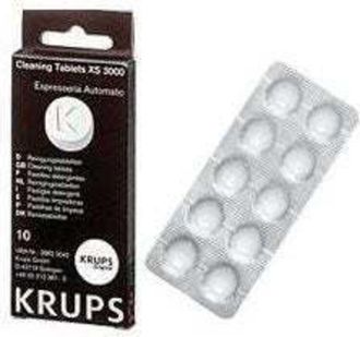 Krups 4 Pastillas De Limpieza Krups 10 Uds.) Xs3000