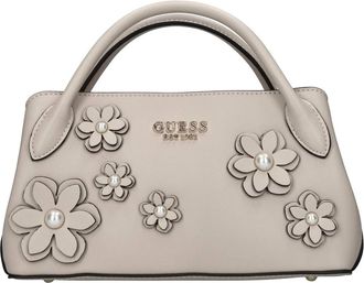 Guess Nep lederen tas - Dames - Handtassen - Beige - ONE Size - Tassen