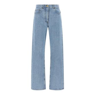 Thom Browne Dames, Jeans, Blauw, Maat: 2XS Katoen