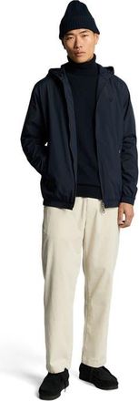 Lyle & Scott Cotton Merino Turtleneck Sweater in Dark Navy at Nordstrom, Size X-Large