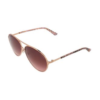 Guess Sunglasses, female, Yellow, ONE SIZE, Rose Gold Women Sunglasses Aviator Style
