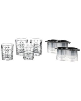 Godinger 6Pc Boundary Double Old Fashioned Chiller Set