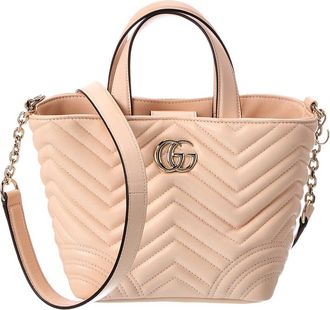 Gucci Gg Marmont Mini Leather Tote