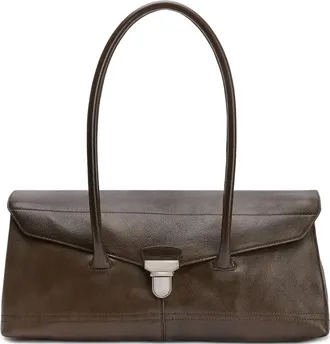 Christophe Lemaire Borsa a spalla Gear - Marrone