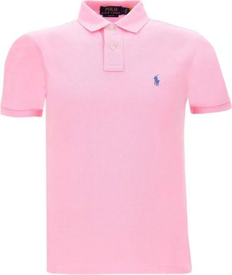 Polo Ralph Lauren Core Replen Piqu&eacute; Polo - Heren - Polos - Roze - 2XL - Katoen - Tops