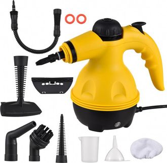 OEM Limpiador A Vapor Port&aacute;til De Alta Presi&oacute;n Y Alta Temperatura Con 9 Accesorios Para Cocina, Sof&aacute;, Ba&ntilde;o, Coche