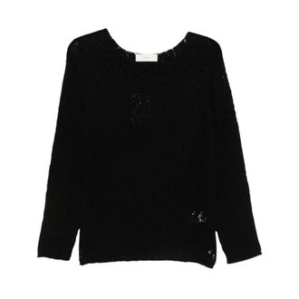 Dunst Sweaters - Dames - Ronde hals truien - Zwart - S - Truien & Vesten